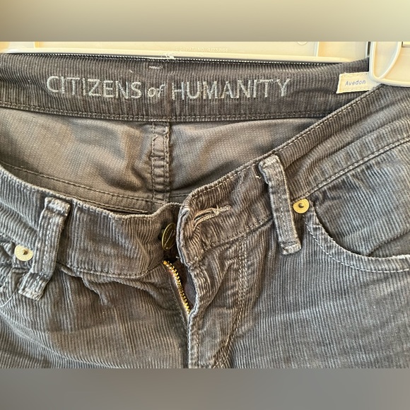 Citizen of Humanity corduroy jeans, Avedon, size 25 - Picture 2 of 3